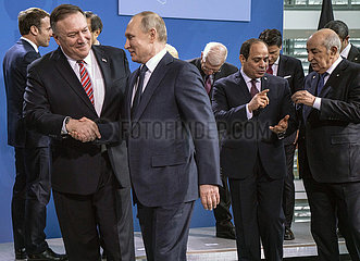 Macron + Pompeo + Putin + Al Sisi + Tebboune
