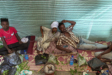 Adama  Oromiyaa  Aethiopien - Fluechtlingslager  Binnenfluechtlinge aus der Somali Region