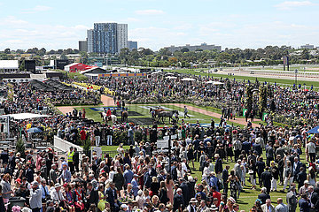 Melbourne  View at the parade ring
