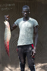 Opanya  Gambela  Aethiopien - Fischerei  Mikrofinanz-Projekt DASSC