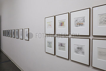 Ausstellung Gerhard Richter. Neue Zeichnungen 2017 - 2020 im Albertinum  Staatliche Kunstsammlungen Dresden