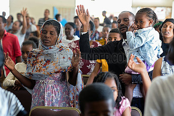 Adama  Oromiyaa  Aethiopien - Nazareth Mekane Yesus Congregation  Gottesdienst