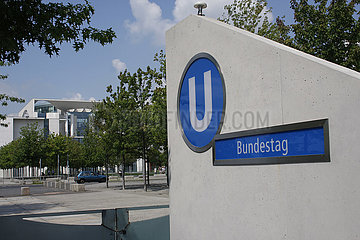 U-Bahnhof Bundestag.