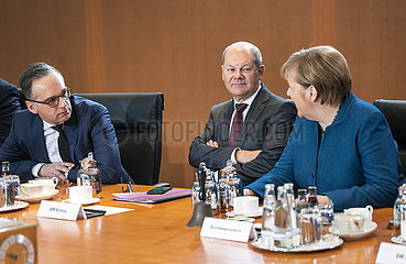 Maas + Scholz + Merkel