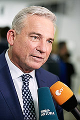 Berlin  Deutschland - CDU-Politiker Thomas Strobl bei einem Interview.