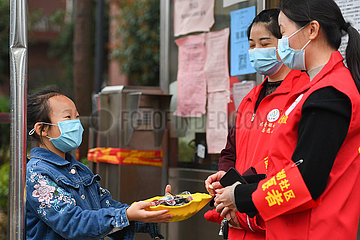 CHINA-HUNAN-CHANGSHA -Volunteer (CN)