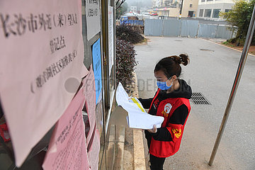 CHINA-HUNAN-CHANGSHA -Volunteer (CN)