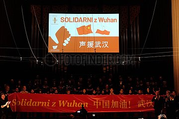 POLEN-WARSCHAU-Wohltätigkeitskonzert-UNTERSTÜTZUNG FÜR CHINA
