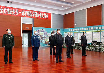 CHINA Beijing-XI jinping-COVID-19-Inspektion (CN)