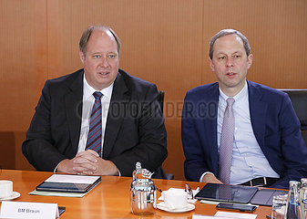 Kabinettsitzung  Bundeskanzleramt  4. Maerz 2020