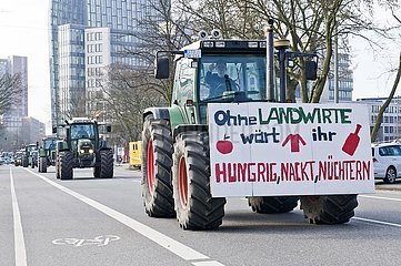 Landwirte demonstrieren gegen die geplante Düngeverordnung
