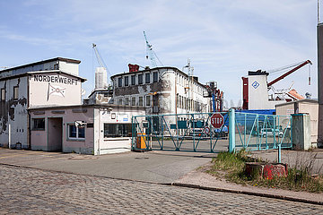 Norderwerft im Hamburger Hafen