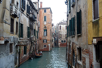 Venedig  Italien  Stadtansicht