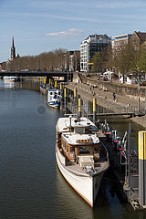 Deutschland  Bremen - Teil der Innenstadt an der Weser