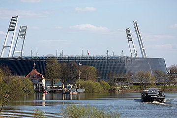 Deutschland  Bremen - Das Weserstadion der SV Werder Bremen