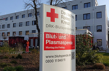 Berlin  Deutschland  DRK-Blutspendedienst am Hindenburgdamm