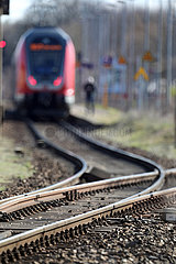 Zossen  Deutschland  Gleisanlage