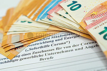 Antrag fuer ein Soforthilfeprogramm des Bayerischen Wirtschaftsministerium im Zuge der Corona Krise