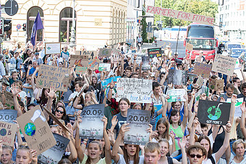 Fridays for Future in the summer holiday