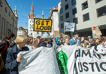 Fridays for Future Demo in München