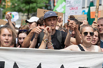 Heat records: Fridays for Future in Munich