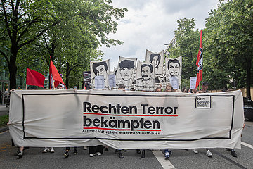 Demonstration against Nazi- Terrorism and Racism in Munich