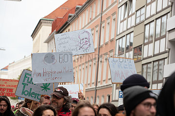 Global Mariuhuana March in Munich