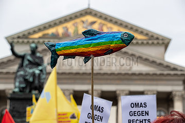 Antifascist Protest in Munich
