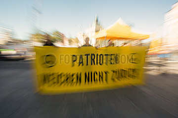 Identitarian Movement Rally in Munich