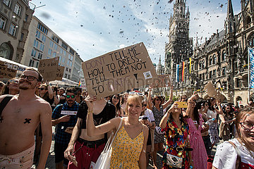 Protest against Sexism in Munich