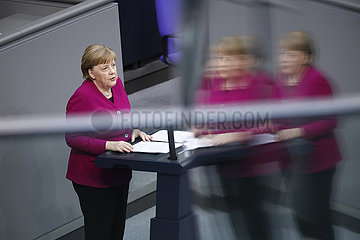 Regierungserklaerung der Bundeskanzlerin zur Corona Pandemie  Bundestag  23. April 2020