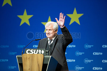 Horst Seehofer bei der Delegierten Versammlung der CSU