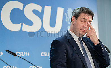 CSU Pressekonferenz