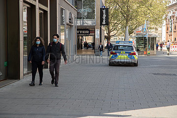 Corona Virus: Leben in der Münchner Innenstadt