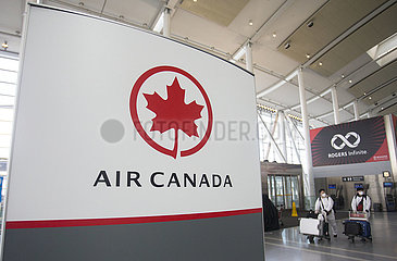 KANADA-TORONTO-COVID-19-AIR CANADA-FLÜGE NACH US-gefederten