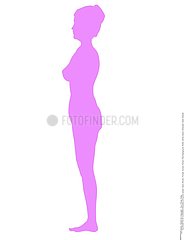 SILHOUETTE FEMME!SILHOUETTE OF A WOMAN