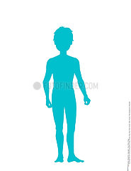 SILHOUETTE ENFANT!SILHOUETTE OF A CHILD