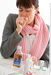 TOUX 3EME AGE!ELDERLY PERSON COUGHING