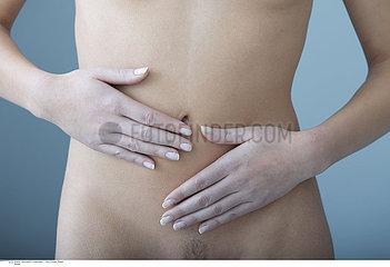 ABDOMINAL PAIN IN A WOMAN