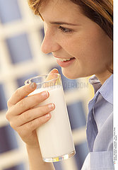 WOMAN  DAIRY PRODUCT