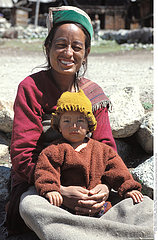 ASIAN WOMAN & CHILD