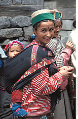 ASIAN WOMAN & CHILD