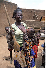 AFRICAN WOMAN & CHILD