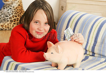 CHILD WITH MONEY