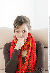 WOMAN COUGHING