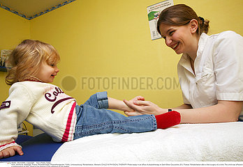 CHILD IN PHYSICAL THERAPY