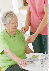 SOCIAL AID FOR ELDERLY PERSON
