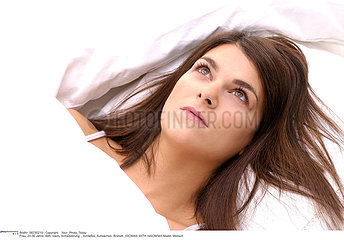 WOMAN WITH INSOMNIA
