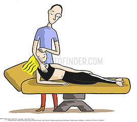 WOMAN IN PHYSICAL THERAPY