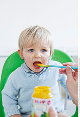 CHILD EATING